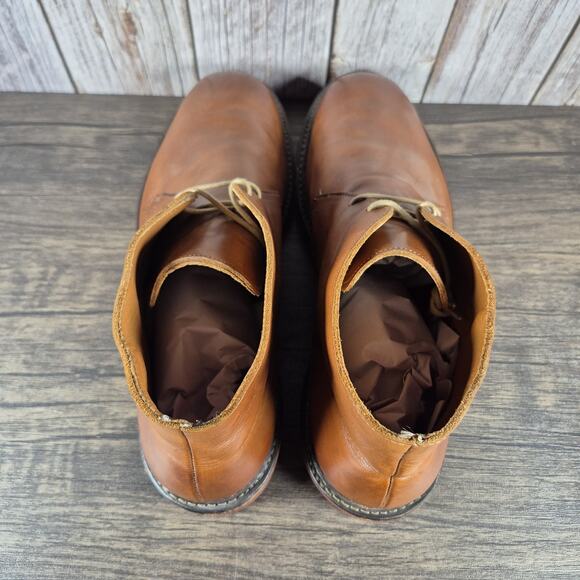 Allen Edmonds Gobi Brown Leather Chukka Boots Men's Sz 13 D (VGC) - Picture 6 of 9